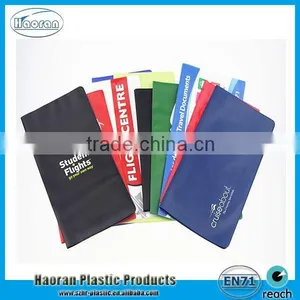 China Supply Plastic Vinyl Travel Ticket Wallet Cover OEM thumbnail-5