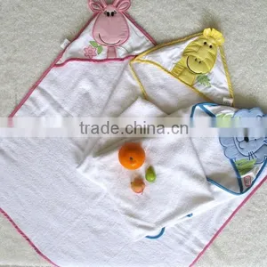 Embrodery Cotton Animal Hood Towel thumbnail-1