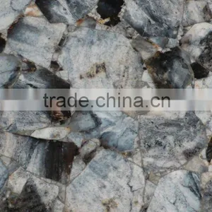 Blue Quartz Semiprecious Gemstone thumbnail-1