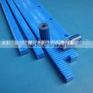 Guangzhou Engineering Plastics OEM MC Nylon Gear Rack for Sliding Gate Nylon66 Gear Rack thumbnail-1