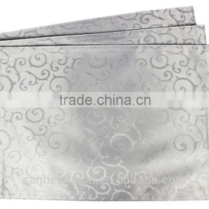 Polyester Bright Color Fancy Design Jacquaed Design Table Placemat thumbnail-1