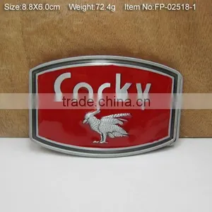 30mm Western Plate Buckle for Belt ZINC ALLOY Knife Belt Buckle Manufacturer thumbnail-6