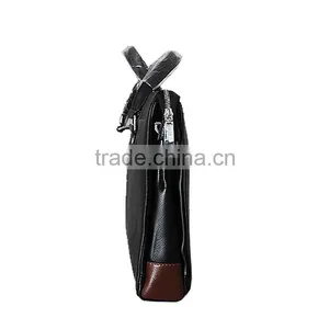 2016 Newest Large Elegant Office Men pu Leather Handbags thumbnail-2