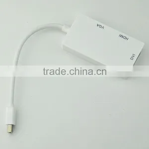 Factory Price Mini Displayport to Hdmi Dvi Adapter Cable With High Quality Data Transfer thumbnail-4