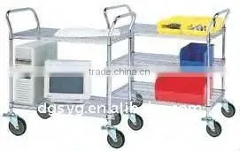 Black Powder Coated Wire Shelving for Electrolic Factory or Refrigerated Room thumbnail-1