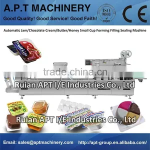 Automatic Jam/Chocolate Cream/Butter/Honey Thermoforming Packing Machine thumbnail-1