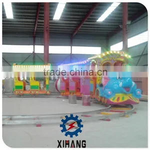 Hot Selling Children Playground Attractions Amusement Elephant Track Train Rides thumbnail-4