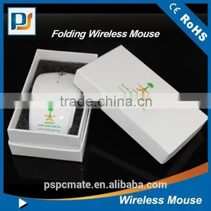 2.4ghz Usb Wireless Mouse Folding Arc Mouse for Promotional thumbnail-2