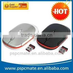 Flat Colorful 2.4G Computer Wireless Mouse Shenzhen Mouse for Gifts Promotional thumbnail-1
