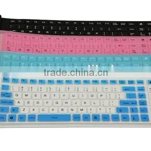 105keys Waterproof Flexible Bluetooth Wireless Silicon Keyboard for Desktop/Laptop/Tablet thumbnail-3