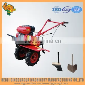 7.5HP Petrol Tractor Walk Tiller Cultivator With Rotary Tiller thumbnail-5