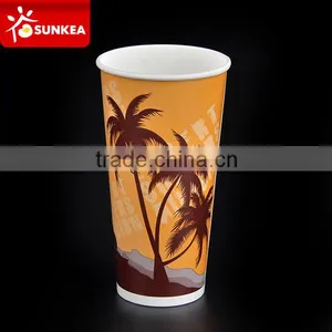 20 oz Paper COKE Cold Cups With Logo thumbnail-1