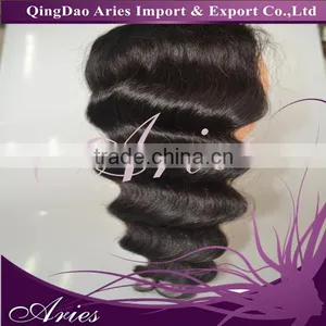6a Brazilian Lace Closure Bleached Knots Body Wave Free&middle&3 Lace Top Closure Natural Black Color Lace Closure thumbnail-4