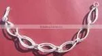 Plain Silver Bracelet thumbnail-1