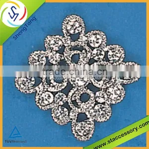 NEW Craft Flower Rhinestone Buttons Bull Rhinestone Buttons Flower Rhinestone Buttons thumbnail-1
