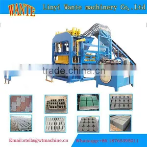 German Technology! QT10-15 Paving Block Making Machine Type Construction Building Machine thumbnail-1