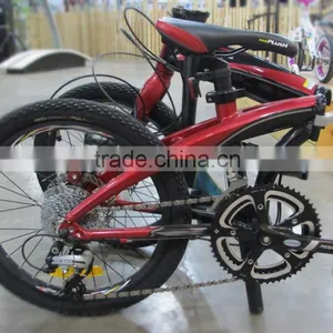 14" 16" 20" Single Speed Disc Brake Alloy Foldable Folded Folding Bicycle thumbnail-3