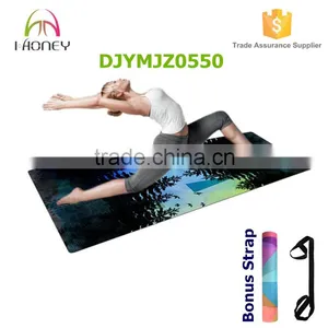 Wet Absorbent Yoga Mat Machine Washable Anti-slip Best for Hot Yoga thumbnail-1