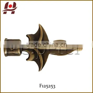 F125253 Window Metal Iron Aluminium Zinc Stainless Steel Curtain End thumbnail-1