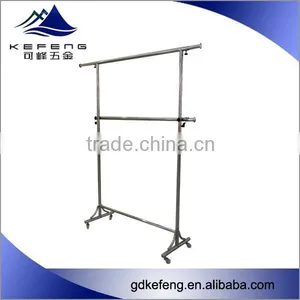 Adjustable Chrome Clothes Rack /display Stand KF-R034 thumbnail-1
