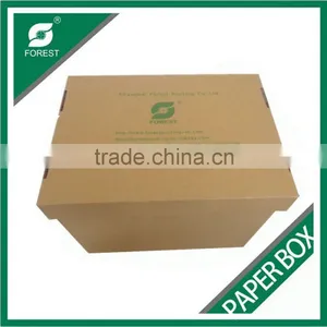 COLOR PRINTING BROWN KRAFT PAPER PACKAGING BOX thumbnail-5