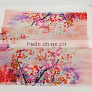 Customize Design Scarf for Spring 80*150cm Low Price Shawl Scarf thumbnail-2