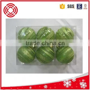 Painted Plastic Christmas Transparent Ball thumbnail-2