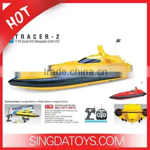757T-4015 NEW 1:16 Electric High Speed Racing RC Boat thumbnail-1