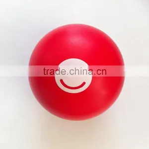 Red pu Foam Ball 6.3cm Antistress Ball thumbnail-1