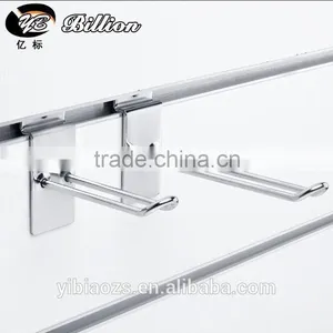 Supermarket Chrome Clothes Hook Metal Pipe Hook Supermarket Display Hook thumbnail-1