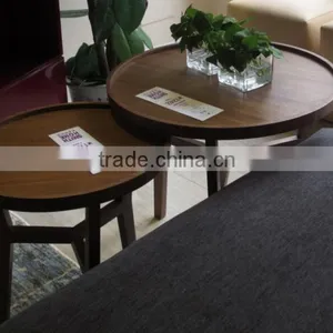 Italian Modern Wood Small Coffee Table (T-84A+B+C) thumbnail-1