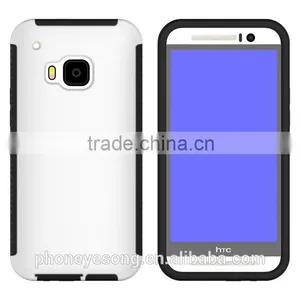Shenzhen Factory Direct Sale Mobile Accessories 2 in 1 Tpu pc Phone Case for HTC M9 thumbnail-1