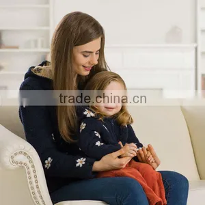 DB1981 Dave Bella Autumn Family Wear Woman Chenille Coat thumbnail-3