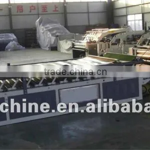 [RD-BZJ-1300B]Semi Automatic Flute Paper Laminating Machine thumbnail-1