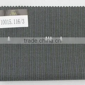 Filarte Super130 Stripe Italia Design Worsted 100 Wool Men's Suiting Fabric in Stock thumbnail-1
