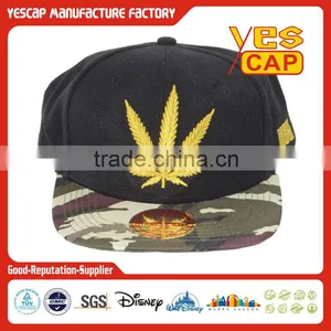 New Custom Embroidered Flat Brim Snapback Cap thumbnail-2