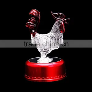 Hot Rooster Sculpture,crystal Cock Rooster,colorful Rooster Figurine thumbnail-5