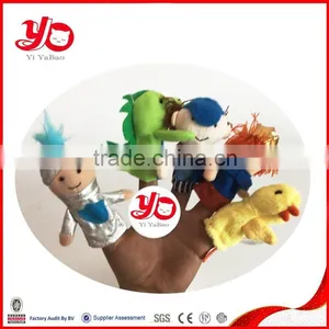 2015 New Mini Plush Animal Finger Puppet / Plush Kids Finger Puppets for Sale thumbnail-2
