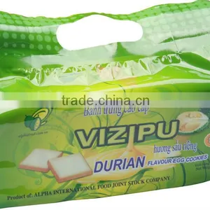 New Flavour Egg Cookies- Durian Flavour thumbnail-1