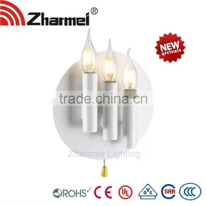 Two Rope Pull Off Candle Modern E14 Wall Lamp,bedside Lamp thumbnail-3