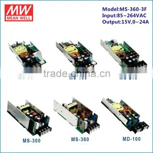 Mean Well Open Frame Power Supply Paralleble Single Output MS-360-F 360W 15 Volt Power Supply thumbnail-1