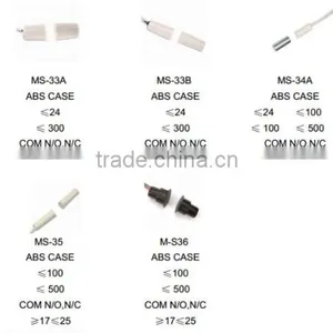 Surface Mounted Magnetic Contacts Over Head Door Heavy Duty Normal Open Normal Close Door Magnetic Contact thumbnail-2
