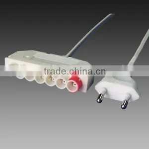 1-10v Dimmer With Push Button Euro Schuko (Shockproof Plug Loose) Plugs to 250V AC 6 Way Connecting Distributor Boxes thumbnail-2