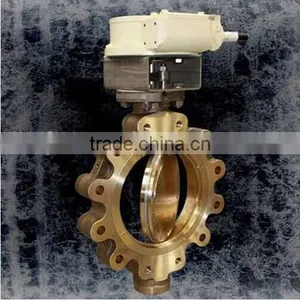 Manufacturers Hot Selling ANSI A216 WCB Lug Butterfly Valve With Pneumatic Actuator Butterfly Valve thumbnail-4