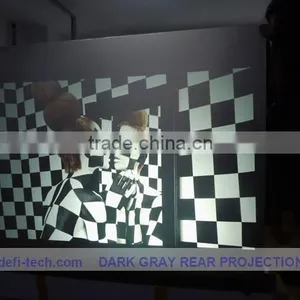 Good Quality of Self Adhesive Holographic Rear Projection Film for Display,No Reflection of the Screen thumbnail-1