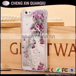 [CX]Bling Sparkle Glitter Stars Dynamic Liquid Quicksand Clear Plastic Case for IPhone 6s 6 Plus 2016 Quality Choice thumbnail-4