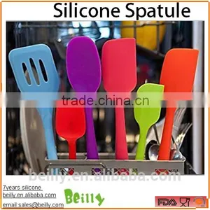 Cookware Baking Cake Mixing Heat Resistant Set Silicone Kitchen Spatula Scraper thumbnail-1