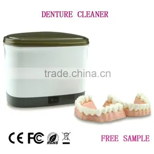 Free Sample Mini Denture Cleaner With USB Charging Cable thumbnail-1