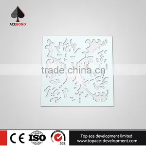 Not Easy to Tarnish 1800*5000mm Carved Panel Wood Used for Internal and External Wall of Building thumbnail-1