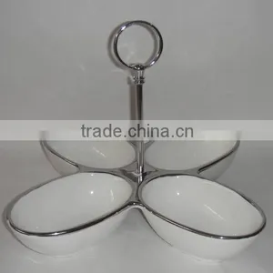 High Quality Electro Porcelain Divided Plate thumbnail-5